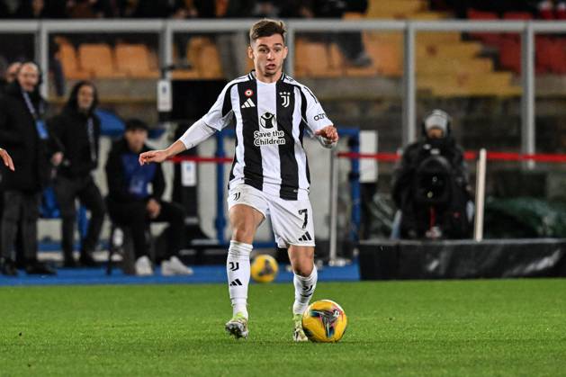 CALCIO - Serie A - US Lecce vs Juventus FC Francisco Conceicao (Juventus Fc) in action during US Lecce vs Juventus FC, Italian soccer Serie A match in Lecce, Italy, December 01 2024 Lecce Italy Copyright: xIPAxSport ABACAx