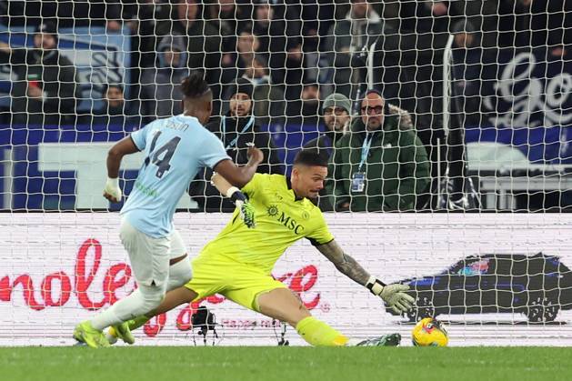 Rome, Italy 5.12.2024 : Tijjani Noslin of Lazio score the goal and celebrate with the team during Italian football match Freccia Rossa Coppa Italia (Italy Cup) 2024-2025 SS Lazio vs SSC Napoli at Olympic stadium in Roma. Copyright: xMarcoxIacobucci IPAxSportx xipa-agency.netx xx IPA_52138242 IPA_Agency_IPA52138242