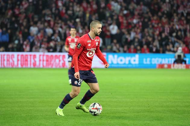 FOOTBALL : LOSC Lille vs Stade Brestois 29 - Ligue 1 - 06 12 2024 Edon ZHEGROVA (LOSC Lille) lors du match LOSC Lille vs Stade Brestois 29, Ligue 1, Decathlon Arena stade Pierre Mauroy, le 6 dà cembre 2024 Copyright: xx