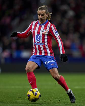 ESP: Atletico de Madrid v Sevilla FC. La Liga EA Sports. Date 16 Antoine Griezmann of Atletico de Madrid during the La Liga EA Sports match between Atletico de Madrid and Sevilla FC played at Riyadh Air Metropolitano Stadium on December 8, 2024 in Madrid, Spain. kpng Copyright: xCesarxCebollax xPRESSINPHOTOx PS_241208_001924