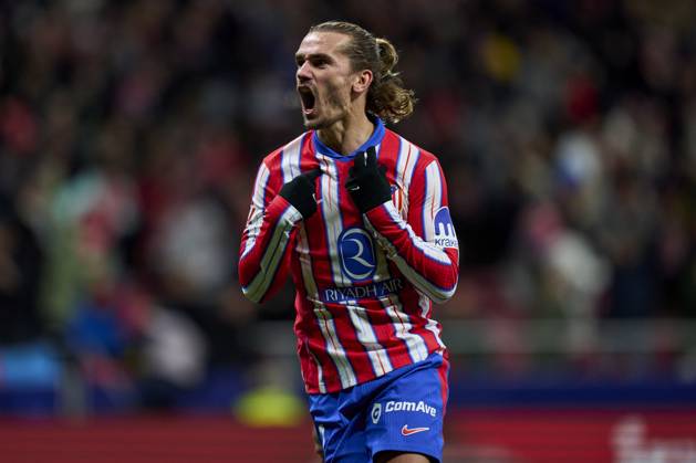 ESP: Atletico de Madrid v Sevilla FC. La Liga EA Sports. Date 16 Antoine Griezmann of Atletico de Madrid during the La Liga EA Sports match between Atletico de Madrid and Sevilla FC played at Riyadh Air Metropolitano Stadium on December 8, 2024 in Madrid, Spain. kpng Copyright: xCesarxCebollax xPRESSINPHOTOx PS_241208_001933