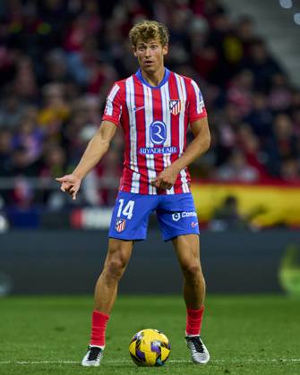 ESP: Atletico de Madrid v Sevilla FC. La Liga EA Sports. Date 16 Marcos Llorente of Atletico de Madrid during the La Liga EA Sports match between Atletico de Madrid and Sevilla FC played at Riyadh Air Metropolitano Stadium on December 8, 2024 in Madrid, Spain. kpng Copyright: xCesarxCebollax xPRESSINPHOTOx PS_241208_001858