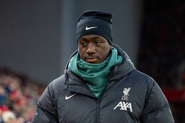 Football - FA Premier League - Liverpool FC v Fulham FC LIVERPOOL, ENGLAND - Saturday, December 14, 2024: Liverpool s Ibrahima Konatà during the FA Premier League match between Liverpool FC and Fulham FC at Anfield. (Photo by David Rawcliffe Propaganda) LIVERPOOL Anfield MERSEYSIDE ENGLAND Copyright: xDavidxRawcliffex P2024-12-14-Liverpool_Fulham-7
