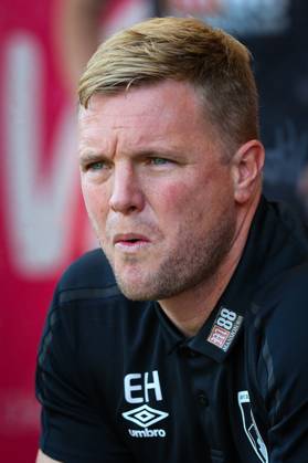 Bournemouth v Manchester City - Premier League - Vitality Stadium August 25, 2019, Bournemouth, United Kingdom: Bournemouth manager Eddie Howe looks on during the Premier League match at the Vitality Stadium, Bournemouth. Picture date: 25th August 2019. Picture credit should read: Craig Mercer Sportimage Bournemouth United Kingdom EDITORIAL USE ONLY Copyright: xx ZUMA-20190825_zaf_si1_060.jpg CraigxMercerx csmphototwo566868