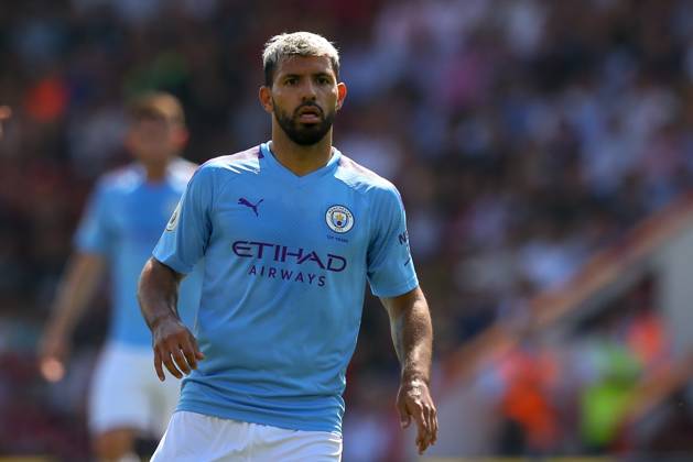 Bournemouth v Manchester City - Premier League - Vitality Stadium August 25, 2019, Bournemouth, United Kingdom: Sergio Aguero of Manchester City during the Premier League match at the Vitality Stadium, Bournemouth. Picture date: 25th August 2019. Picture credit should read: Craig Mercer Sportimage Bournemouth United Kingdom EDITORIAL USE ONLY Copyright: xx ZUMA-20190825_zaf_si1_049.jpg CraigxMercerx csmphototwo566878