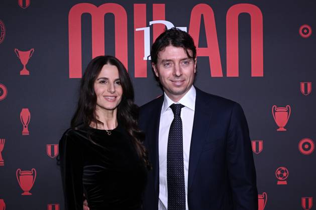 Db Milano 16 12 2024 - 125° Anniversario AC Milan foto Daniele Buffa Image nella foto: Riccardo Montolivo-Cristina De Pin