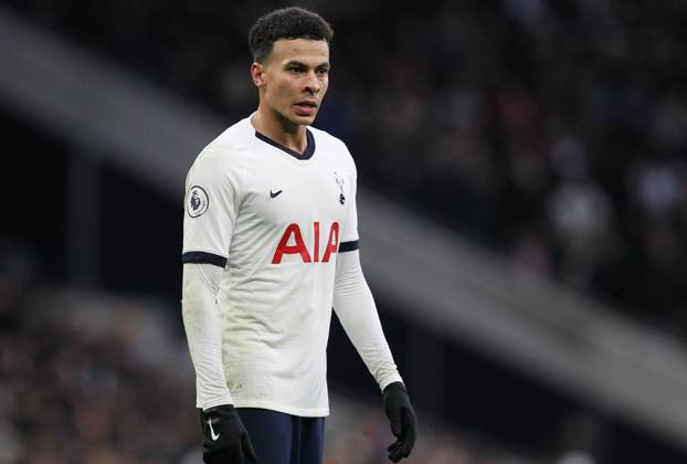 Tottenham Hotspur v Brighton and Hove Albion - Premier League - Tottenham Hotspur Stadium December 26, 2019, London, United Kingdom: Tottenhams Dele Alli during the Premier League match at the Tottenham Hotspur Stadium, London. Picture date: 26th December 2019. Picture credit should read: Paul Terry Sportimage London United Kingdom EDITORIAL USE ONLY Copyright: xx ZUMA-20191226_zaf_si1_077.jpg PaulxTerryx csmphototwo630101