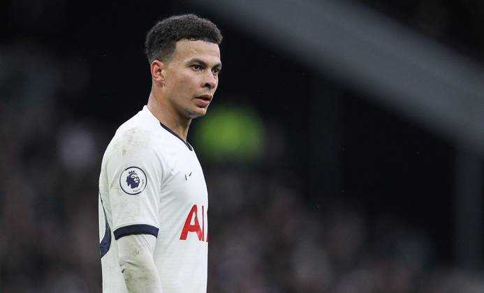 Tottenham Hotspur v Brighton and Hove Albion - Premier League - Tottenham Hotspur Stadium December 26, 2019, London, United Kingdom: Tottenhams Dele Alli during the Premier League match at the Tottenham Hotspur Stadium, London. Picture date: 26th December 2019. Picture credit should read: Paul Terry Sportimage London United Kingdom EDITORIAL USE ONLY Copyright: xx ZUMA-20191226_zaf_si1_099.jpg PaulxTerryx csmphototwo630102