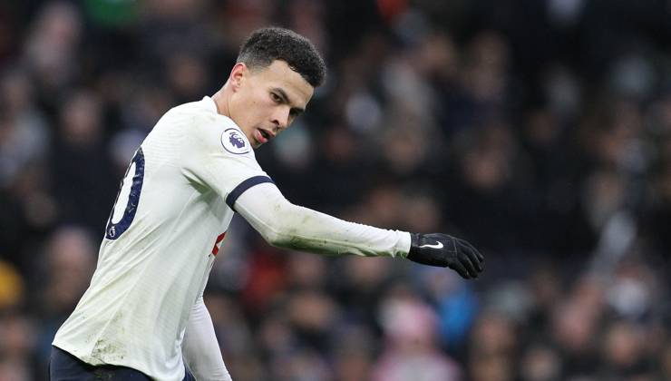 Tottenham Hotspur v Brighton and Hove Albion - Premier League - Tottenham Hotspur Stadium December 26, 2019, London, United Kingdom: Tottenhams Dele Alli during the Premier League match at the Tottenham Hotspur Stadium, London. Picture date: 26th December 2019. Picture credit should read: Paul Terry Sportimage London United Kingdom EDITORIAL USE ONLY Copyright: xx ZUMA-20191226_zaf_si1_094.jpg PaulxTerryx csmphototwo630107
