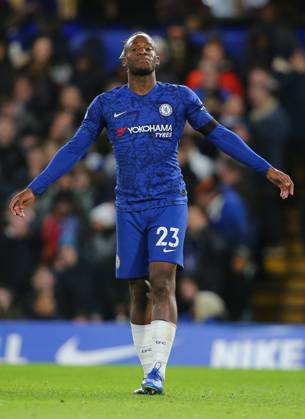 Chelsea v Manchester United, ManU - Premier League - Stamford Bridge February 17, 2020, London, United Kingdom: Chelseas Michy Batshuayi reacts after missing a shot on goal during the Premier League match at Stamford Bridge, London. Picture date: 17th February 2020. Picture credit should read: Paul Terry Sportimage London United Kingdom EDITORIAL USE ONLY Copyright: xx ZUMA-20200217_zaf_si1_113.jpg PaulxTerryx csmphototwo659346