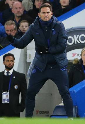 Chelsea v Manchester United, ManU - Premier League - Stamford Bridge February 17, 2020, London, United Kingdom: Chelseas head coach Frank Lampard during the Premier League match at Stamford Bridge, London. Picture date: 17th February 2020. Picture credit should read: Paul Terry Sportimage London United Kingdom EDITORIAL USE ONLY Copyright: xx ZUMA-20200217_zaf_si1_109.jpg PaulxTerryx csmphototwo659350