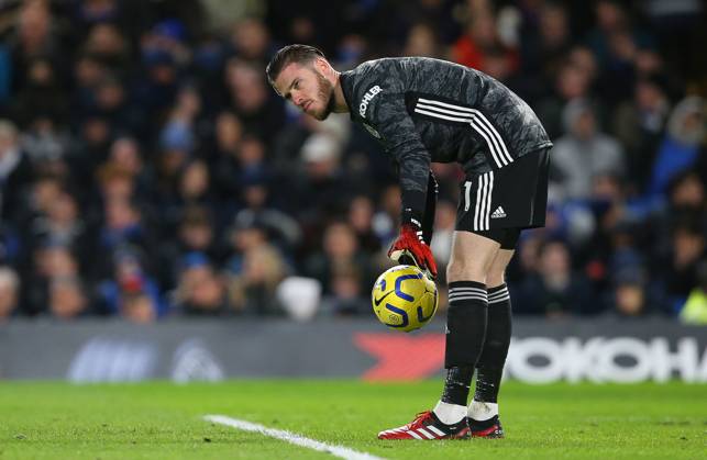 Chelsea v Manchester United, ManU - Premier League - Stamford Bridge February 17, 2020, London, United Kingdom: Manchester Uniteds goalkeeper David de Gea during the Premier League match at Stamford Bridge, London. Picture date: 17th February 2020. Picture credit should read: Paul Terry Sportimage London United Kingdom EDITORIAL USE ONLY Copyright: xx ZUMA-20200217_zaf_si1_108.jpg PaulxTerryx csmphototwo659351
