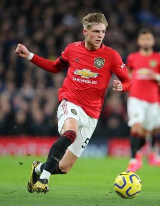 Chelsea v Manchester United, ManU - Premier League - Stamford Bridge February 17, 2020, London, United Kingdom: Manchester Uniteds Brandon Williams during the Premier League match at Stamford Bridge, London. Picture date: 17th February 2020. Picture credit should read: Paul Terry Sportimage London United Kingdom EDITORIAL USE ONLY Copyright: xx ZUMA-20200217_zaf_si1_102.jpg PaulxTerryx csmphototwo659357