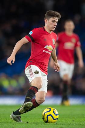 Chelsea v Manchester United, ManU Premier League 17 02 2020. Daniel James of Manchester United during the Premier League match between Chelsea and Manchester United at Stamford Bridge, London, England on 17 February 2020. Photo by Salvio Calabrese...Editorial use only, license required for commercial use. No use in betting, games or a single club league player publications. London Greater London USA EDITORIAL USE ONLY Copyright: xx ZUMA-20200217_zaf_cs12_080.jpg ESPAxPhotoxAgencyx csmphototwo659556