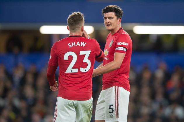 Chelsea v Manchester United, ManU Premier League 17 02 2020. Harry Maguire of Manchester United during the Premier League match between Chelsea and Manchester United at Stamford Bridge, London, England on 17 February 2020. Photo by Salvio Calabrese...Editorial use only, license required for commercial use. No use in betting, games or a single club league player publications. London Greater London USA EDITORIAL USE ONLY Copyright: xx ZUMA-20200217_zaf_cs12_069.jpg ESPAxPhotoxAgencyx csmphototwo659567
