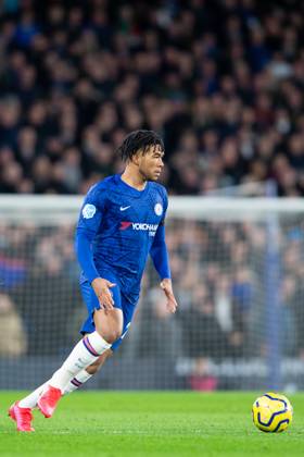 Chelsea v Manchester United, ManU Premier League 17 02 2020. Reece James of Chelsea during the Premier League match between Chelsea and Manchester United at Stamford Bridge, London, England on 17 February 2020. Photo by Salvio Calabrese...Editorial use only, license required for commercial use. No use in betting, games or a single club league player publications. London Greater London USA EDITORIAL USE ONLY Copyright: xx ZUMA-20200217_zaf_cs12_066.jpg ESPAxPhotoxAgencyx csmphototwo659570