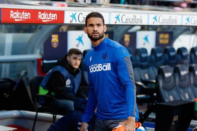 FC Barcelona, Barca v Real Sociedad - La Liga BARCELONA, SPAIN - MARCH 07:.Willian Jose of Real Sociedad during the Liga match between FC Barcelona and Real Sociedad at Camp Nou on March 07, 2020 in Barcelona, Spain. (Photo by DAX ESPA-Images) Barcelona Barcelona USA EDITORIAL USE ONLY Copyright: xx ZUMA-20200307_zaf_cs12_060.jpg ESPAxPhotoxAgencyx csmphototwo668684