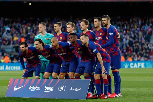 FC Barcelona, Barca v Real Sociedad - La Liga BARCELONA, SPAIN - MARCH 07:.Players of FC Barcelona during the Liga match between FC Barcelona and Real Sociedad at Camp Nou on March 07, 2020 in Barcelona, Spain. (Photo by DAX ESPA-Images) Barcelona Barcelona USA EDITORIAL USE ONLY Copyright: xx ZUMA-20200307_zaf_cs12_055.jpg ESPAxPhotoxAgencyx csmphototwo668708