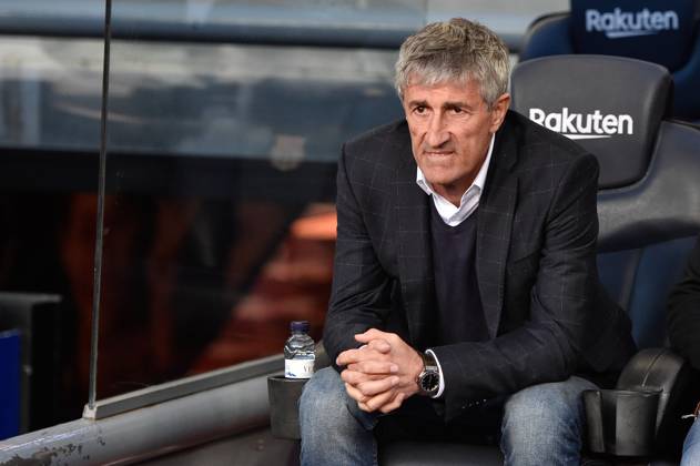 FC Barcelona, Barca v Real Sociedad - La Liga BARCELONA, SPAIN - MARCH 07:.Quique Setien of FC Barcelona during the Liga match between FC Barcelona and Real Sociedad at Camp Nou on March 07, 2020 in Barcelona, Spain. (Photo by DAX ESPA-Images) Barcelona Barcelona USA EDITORIAL USE ONLY Copyright: xx ZUMA-20200307_zaf_cs12_054.jpg ESPAxPhotoxAgencyx csmphototwo668709
