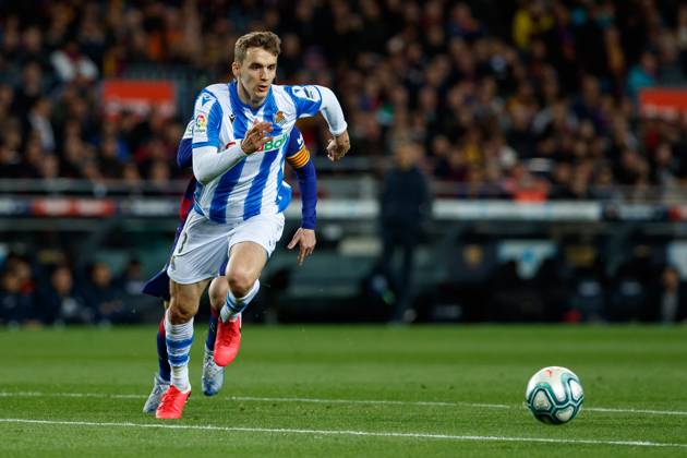 FC Barcelona, Barca v Real Sociedad - La Liga BARCELONA, SPAIN - MARCH 07:.Diego Llorente of Real Sociedad in action during the Liga match between FC Barcelona and Real Sociedad at Camp Nou on March 07, 2020 in Barcelona, Spain. (Photo by DAX ESPA-Images) Barcelona Barcelona USA EDITORIAL USE ONLY Copyright: xx ZUMA-20200307_zaf_cs12_110.jpg ESPAxPhotoxAgencyx csmphototwo668750