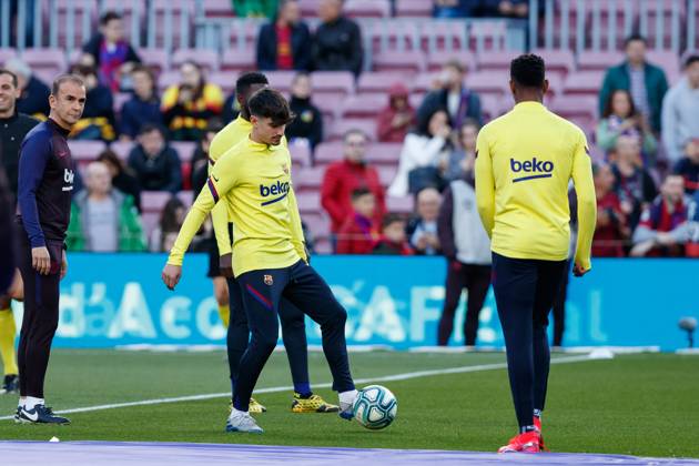 FC Barcelona, Barca v Real Sociedad - La Liga BARCELONA, SPAIN - MARCH 07:.Alex Collado of FC Barcelona during the Liga match between FC Barcelona and Real Sociedad at Camp Nou on March 07, 2020 in Barcelona, Spain. (Photo by DAX ESPA-Images) Barcelona Barcelona USA EDITORIAL USE ONLY Copyright: xx ZUMA-20200307_zaf_cs12_123.jpg ESPAxPhotoxAgencyx csmphototwo668782