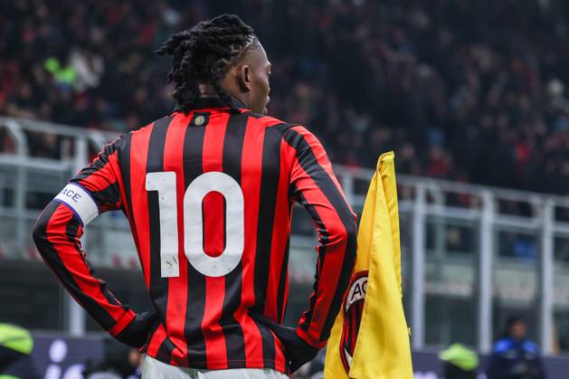 AC Milan vs Genoa CFC Serie A 2024 25 15 12 2024 Rafael Leao of AC Milan seen during Serie A 2024 25 football match between AC Milan and Genoa CFC at San Siro Stadium Copyright: xBEAUTIFULxSPORTS Carabellix