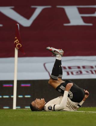 Aston Villa v Manchester United, ManU - Premier League - Villa Park July 9, 2020, Birmingham, United Kingdom: Mason Greenwood of Manchester United celebrates scoring their second goal during the Premier League match at Villa Park, Birmingham. Picture date: 9th July 2020. Picture credit should read: Darren Staples Sportimage Birmingham United Kingdom EDITORIAL USE ONLY Copyright: xx ZUMA-20200709_zaf_si1_138.jpg DarrenxStaplesx csmphototwo676998