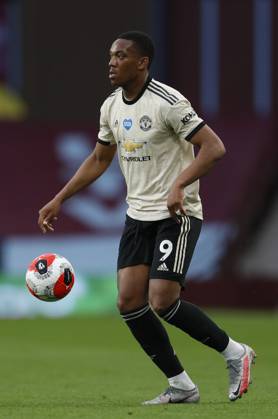 Aston Villa v Manchester United, ManU - Premier League - Villa Park July 9, 2020, Birmingham, United Kingdom: Anthony Martial of Manchester United during the Premier League match at Villa Park, Birmingham. Picture date: 9th July 2020. Picture credit should read: Darren Staples Sportimage Birmingham United Kingdom EDITORIAL USE ONLY Copyright: xx ZUMA-20200709_zaf_si1_152.jpg DarrenxStaplesx csmphototwo677017
