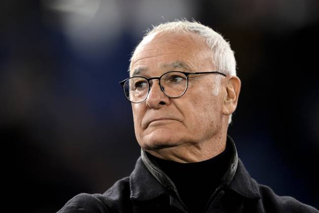 Claudio Ranieri, head coach of AS Roma, looks on during the Coppa Italia football match between AS Roma and UC Sampdoria at Olimpico stadium in Rome (Italy), December 18, 2024. AndreaxStaccioli