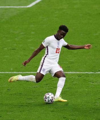 Czech Republic v England - UEFA EURO, EM, Europameisterschaft,Fussball 2020 - Group D - Wembley Stadium June 22, 2021, London, United Kingdom: London, England, 22nd June 2021. Bukayo Sako of England during the UEFA European Championships match at Wembley Stadium, London. Picture credit should read: David Klein Sportimage London United Kingdom EDITORIAL USE ONLY Copyright: xx ZUMA-20210622_zaf_si1_106.jpg DavidxKleinx csmphototwo750915