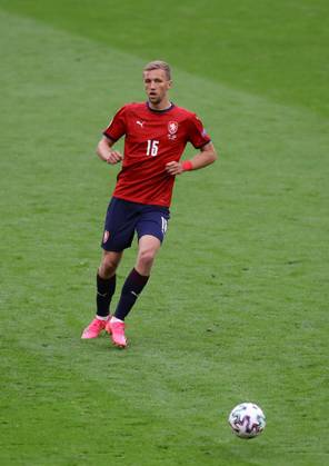 Czech Republic v England - UEFA EURO, EM, Europameisterschaft,Fussball 2020 - Group D - Wembley Stadium June 22, 2021, London, United Kingdom: London, England, 22nd June 2021. Czech Republicâ€⠢s Tomas Soucek during the UEFA European Championships match at Wembley Stadium, London. Picture credit should read: David Klein Sportimage London United Kingdom EDITORIAL USE ONLY Copyright: xx ZUMA-20210622_zaf_si1_112.jpg DavidxKleinx csmphototwo750926