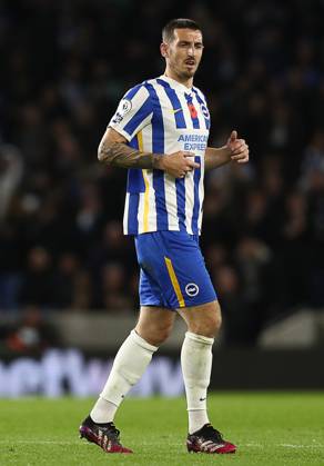 Brighton and Hove Albion v Newcastle United - Premier League - AMEX Stadium November 6, 2021, Brighton and Hove, United Kingdom: Brighton and Hove, England, 6th November 2021. Lewis Dunk of Brighton and Hove Albion during the Premier League match at the AMEX Stadium, Brighton and Hove. Picture credit should read: Paul Terry Sportimage Brighton and Hove United Kingdom EDITORIAL USE ONLY Copyright: xx ZUMA-20211106_zaf_si1_227.jpg PaulxTerryx csmphototwo817503