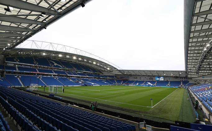 Brighton and Hove Albion v Newcastle United - Premier League - AMEX Stadium November 6, 2021, Brighton and Hove, United Kingdom: Brighton and Hove, England, 6th November 2021. A general view of the stadium ahead of the Premier League match at the AMEX Stadium, Brighton and Hove. Picture credit should read: Paul Terry Sportimage Brighton and Hove United Kingdom EDITORIAL USE ONLY Copyright: xx ZUMA-20211106_zaf_si1_243.jpg PaulxTerryx csmphototwo817520