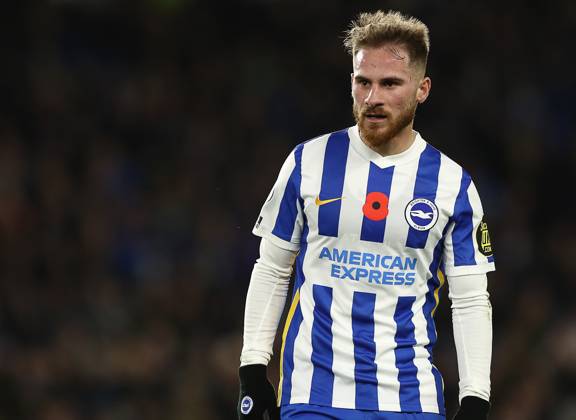Brighton and Hove Albion v Newcastle United - Premier League - AMEX Stadium November 6, 2021, Brighton and Hove, United Kingdom: Brighton and Hove, England, 6th November 2021. Alexis Mac Allister of Brighton and Hove Albion during the Premier League match at the AMEX Stadium, Brighton and Hove. Picture credit should read: Paul Terry Sportimage Brighton and Hove United Kingdom EDITORIAL USE ONLY Copyright: xx ZUMA-20211106_zaf_si1_240.jpg PaulxTerryx csmphototwo817522