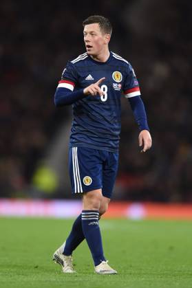Scotland v Denmark - FIFA World Cup, WM, Weltmeisterschaft, Fussball qualifying - European - Hampden Park November 15, 2021, Glasgow, United Kingdom: Glasgow, Scotland, 15th November 2021. Callum McGregor of Scotland during the FIFA World Cup qualifiers match at Hampden Park, Glasgow. Picture credit should read: Neil Hanna Sportimage Glasgow United Kingdom EDITORIAL USE ONLY Copyright: xx ZUMA-20211115_zaf_si1_247.jpg NeilxHannax csmphototwo823291