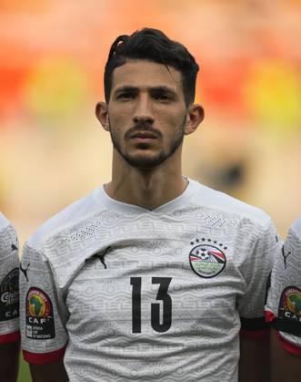 Egypt vs Ivory Coast- Africa Cup of Nations Douala, Cameroon, January, 26, 2022: Ahmed Abou El Fotouh of Egypt during Egypt vs Ivory Coast- Africa Cup of Nations at Japoma stadium. Kim Price CSM. Douala Cameroon Cameroon EDITORIAL USE ONLY Copyright: xx ZUMA-20220126_zaf_c04_127.jpg UlrikxPedersenx csmphototwo861787