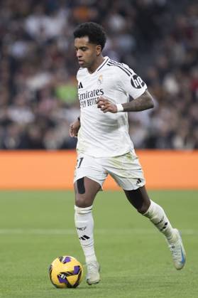 LA LIGA EA Sports - Real Madrid vs Sevilla MADRID, SPAIN - December 22: 11q in action during the La Liga 2024 25 match between Real Madrid and Sevilla at Santiago Bernabeu Stadium. (Photo by Guillermo Martinez) Madrid Santiago BernabÃ u Stadium Spain Copyright: xGuillermoxMartinezx