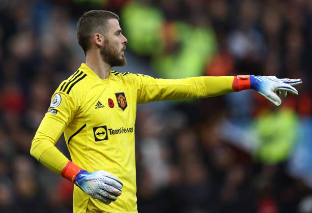 Aston Villa v Manchester United, ManU - Premier League - Villa Park November 6, 2022, Birmingham, United Kingdom: Birmingham, England, 6th November 2022. David De Gea of Manchester United during the Premier League match at Villa Park, Birmingham. Birmingham United Kingdom EDITORIAL USE ONLY Copyright: xx ZUMA-20221106_zaf_si1_186.jpg DarrenxStaplesx csmphototwo992487