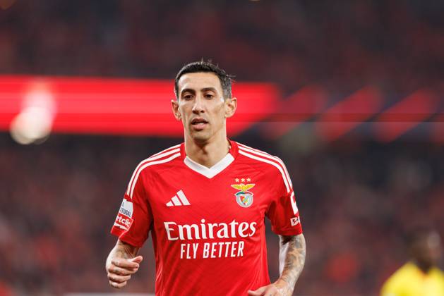Angel Di Maria seen during Liga Portugal game between teams of SL Benfica and SC Braga (Maciej Rogowski) Lisboa Estadio Da Luz Portugal Copyright: xMaciejxRogowskix slbbraga2425-9