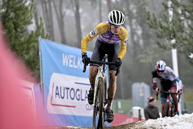 Belgian championship Cyclocross Zolder - day 1 ZOLDER, BELGIUM - JANUARY 11 : JACOBS Lennes during the Junior Race of the 2025 Belgian Championships cyclocross in Zolder, Belgium, 11 01 2025 Zolder Belgium Copyright: xSesx