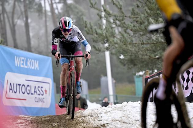Belgian championship Cyclocross Zolder - day 1 ZOLDER, BELGIUM - JANUARY 11 : GEENS Keano during the Junior Race of the 2025 Belgian Championships cyclocross in Zolder, Belgium, 11 01 2025 Zolder Belgium Copyright: xSesx