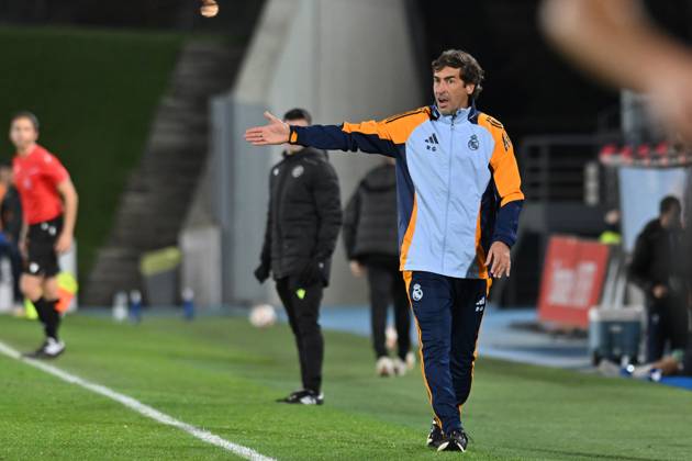 January 11, 2025, Valdebebas, Madrid, Spain: COACH: RAUL GONZALEZ BLANCO, during the Primera Federacion EspaoÂ±ola match between Real Madrid-Castilla vs CD Alcoyano at Alfredo Di Stefano stadium in Madrid, Spain, on January 11. Valdebebas Spain - ZUMAc312 20250111_zsp_c312_003 Copyright: xOscarxManuelxSanchezx