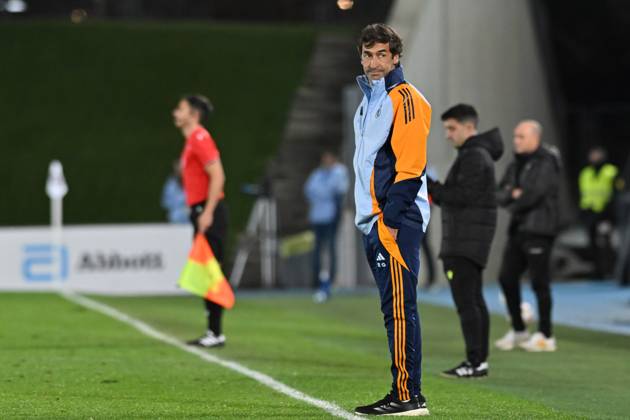 January 11, 2025, Valdebebas, Madrid, Spain: COACH: RAUL GONZALEZ BLANCO, during the Primera Federacion EspaoÂ±ola match between Real Madrid-Castilla vs CD Alcoyano at Alfredo Di Stefano stadium in Madrid, Spain, on January 11. Valdebebas Spain - ZUMAc312 20250111_zsp_c312_015 Copyright: xOscarxManuelxSanchezx
