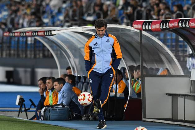 January 11, 2025, Valdebebas, Madrid, Spain: COACH: RAUL GONZALEZ BLANCO, during the Primera Federacion EspaoÂ±ola match between Real Madrid-Castilla vs CD Alcoyano at Alfredo Di Stefano stadium in Madrid, Spain, on January 11. Valdebebas Spain - ZUMAc312 20250111_zsp_c312_049 Copyright: xOscarxManuelxSanchezx