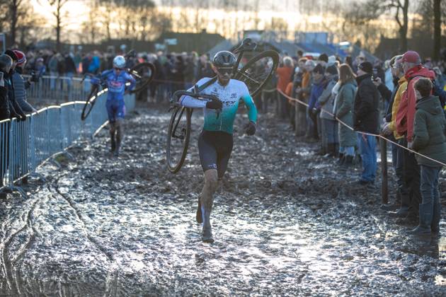 NK Cyclocross Oisterwijk Elite mannen Oisterwijk (NED), CYCLOCROSS, JANUARY 12 Joris Nieuwenhuis Gefotografeerd tijdens het Nederlands Kampioenschap veldrijden in Oisterwijk Content not available for redistribution in The Netherlands directly or indirectly through any third parties. Copyright: xSportfotoxPhotoagencyx