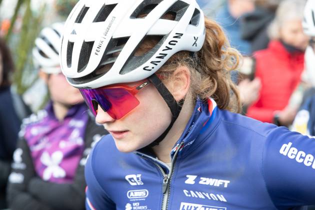NK Cyclocross Oisterwijk Vrouwen Oisterwijk (NED), CYCLOCROSS, JANUARY 12 Puck Pieterse Gefotografeerd tijdens het Nederlands Kampioenschap veldrijden in Oisterwijk Content not available for redistribution in The Netherlands directly or indirectly through any third parties. Copyright: xSportfotoxPhotoagencyx