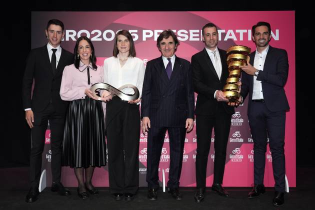 Cycling, Giro d Italia, Presentation of the route for the 2025 tour in Rome