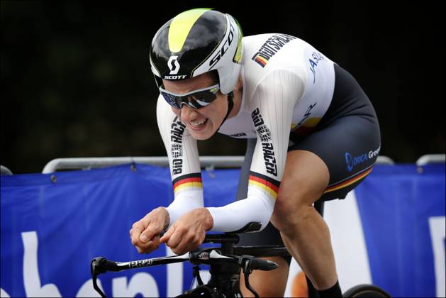 Worldchampionships TT women 2012 Valkenburg - Vilt - Netherlands - wielrennen - cycling - radsport - cyclisme - Judith Arndt pictured during the Worldchampionships time trial TT for women - foto Dion Kerckhoffs Cor Vos Photo News Valkenburg Nederland  Copyright: xx 10384194-015