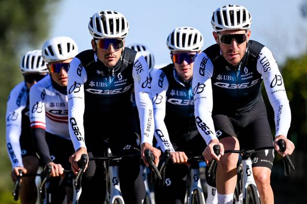 Cycling Winter Training Camps 2025 CALPE, SPAIN - JANUARY 13 : The team of Q36.5 Cycling during a training session as part of the preparation for the new 2025 season on January 13, 2025 in Calpe, Spain, 13 01 2025 Calpe Spain  Copyright: xTomasxSiskx