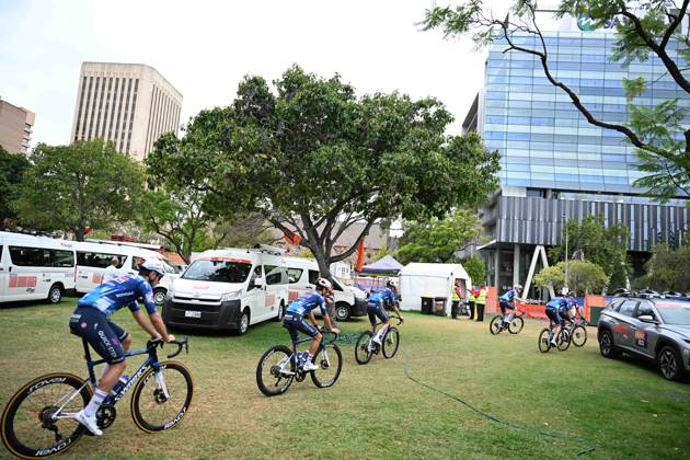 16-01-2025 Allenamento 4 Tour Down Under 2025; 2025, Soudal - Quick Step; Adelaide; 
